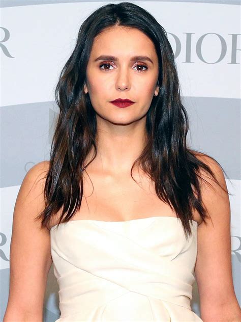 Actress Brunettes Faces Nina What Happened To Nina Dobrev's Face?