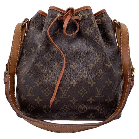 louis vuitton vintage monogram petit noe bucket shoulder bag  sale