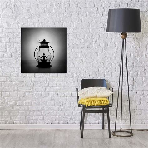 The Inner Light Meditation // Victoria Ivanova (18"W x 18"H x 0.75"D