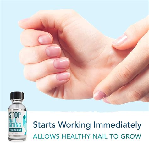 Stop Nail Biting Treatment - Bitter Nail Polish for Kids & Adults (0.5