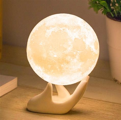 Mydethun Moon Lamp Moon Light Night Light for Kids Gift for Women USB ...