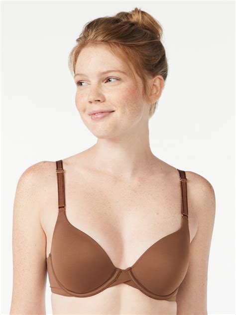 Joyspun Women's Smoothing T-Shirt Bra, Sizes 34B to 42DD - Walmart.com