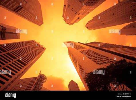 singapore urban landscape  res stock photography  images alamy