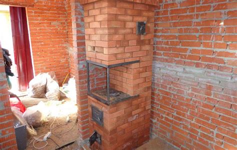 Мини печь из кирпича для дачи: маленькая кирпичная небольшая печка ...