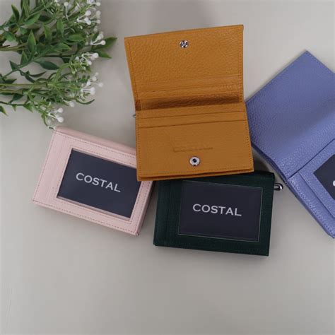 Card Wallet with Zipper - Costal Leather Bags