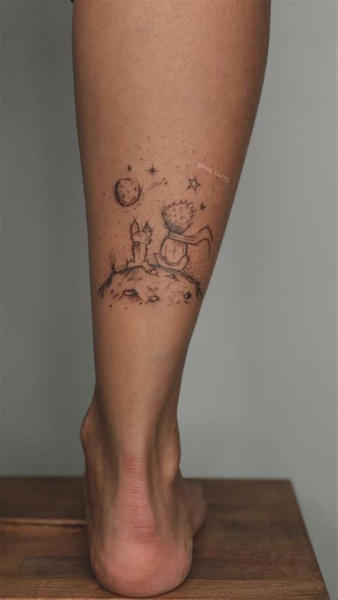 Тату маленький принц @mini_tatts | Kleines prinzen tattoo, Tattoo ideen ...