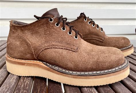White's 300 Oxford Brown Roughout Vibram Crepe Sole US 8 D | The Fedora ...