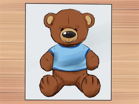 Teddy bear drawing - dualvery