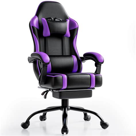Amazon.com: Gaming Chair, Computer Chair with Footrest and Lumbar