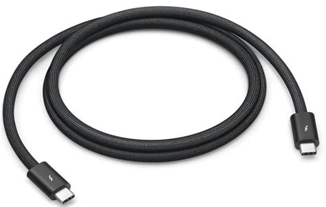 Дата-кабель Apple Thunderbolt 4 (USB-C) 1м Черный (MU883FE/A): купить ...