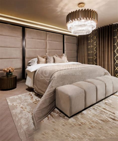 Praline Luxury Velvet Headboard with Wings - Divine Furniture