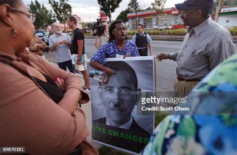 Phillip Fisher of the LaRouche Political Action Committee... News Photo - Getty Images