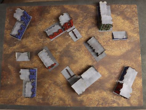 Warhammer 40k 10th Edition Compatible Detailed Terrain Layout - Etsy