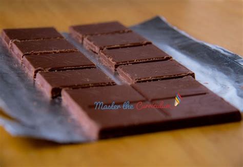 fractions  chocolate bar master  curriculum