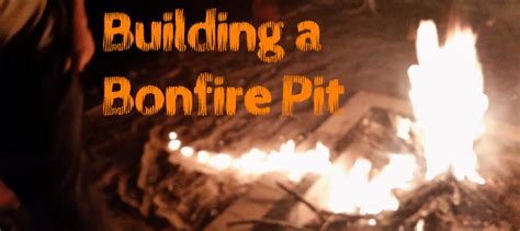 Ring of Fire: Building a Bonfire Pit - Leah and Joe: Home DIY Projects ...