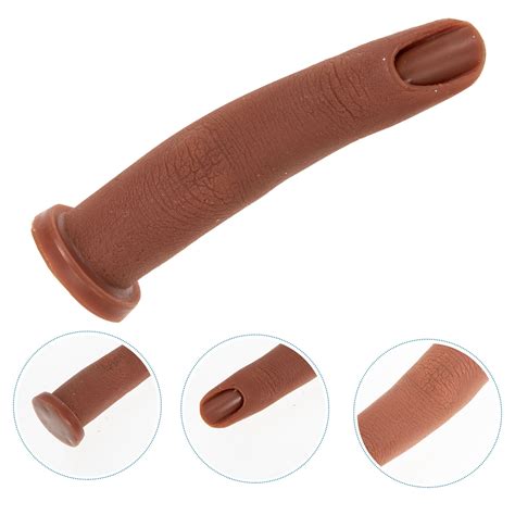Masteelf Nail Practice Prosthetic Hand Model Fake for Art Finger Nails