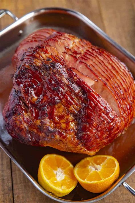 baked ham  brown sugar glaze recipe