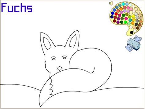 fox coloring pages  kids fox coloring pages youtube