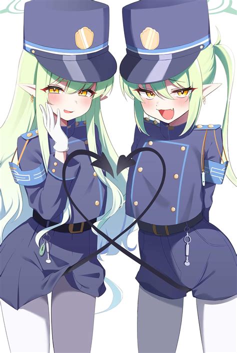 Come play with us, Sensei~💚 (Hikari and Nozomi by Gav). : r/BlueArchive