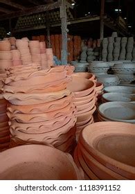 Clay Pottery Prepare Firing Adobe Furnace Stock Photo 1118391152 ...