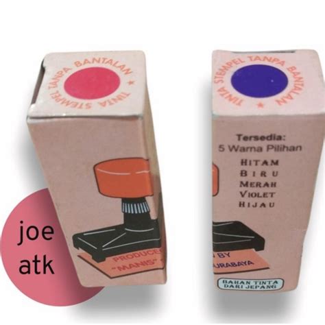 jual tinta cap manis tinta cap otomatis manis shopee indonesia