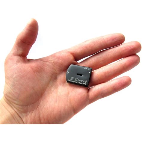 Edic Mini Tiny+ B76 Digital Spy Voice Recorder Listening Device