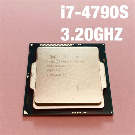 Intel Core i7-4790S 3 20GHZ CPU｜PayPayフリマ