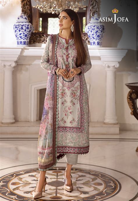 AJAS-13 (3-PCS) PRINTED CAMBRIC 3 PCS – Asim Jofa
