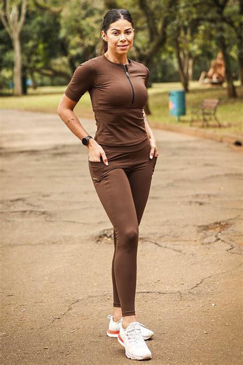 Looks Com Legging Marrom - Calça Legging Esportiva Veneza Multibolsos LeFlu Marrom | Sale - LeFlu ...