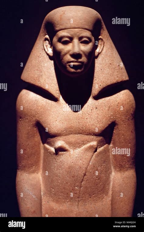 Statue of Thutmose III,Alexandria National Museum,Egypt Stock Photo - Alamy