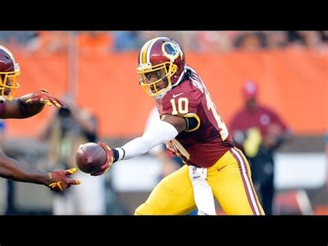 Robert Griffin III 2015 NFL Preseason Week 1 highlights - YouTube