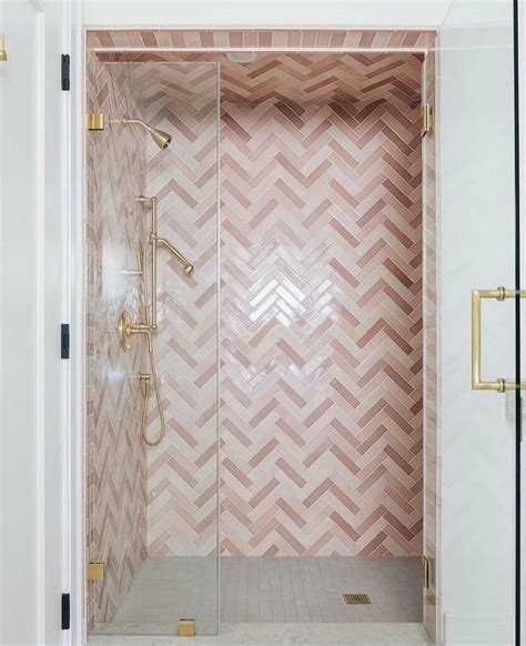 pink floor tiles bathroom ideas