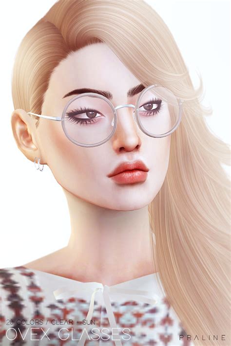 Sims 4 CC's - The Best: Glasses by Pralinesims