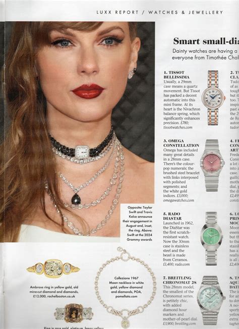 Taylor Swift in Diamond Era for Luxx Magazine October 2025 • CelebMafia