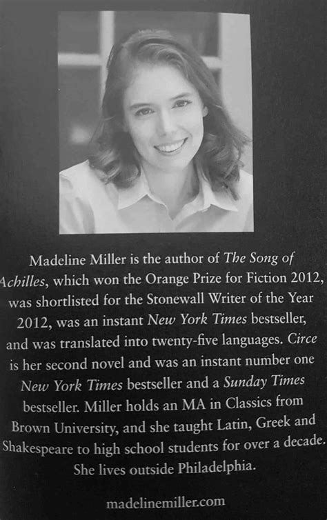 Madeline Miller – World of Words