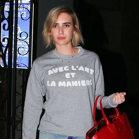 Emma Roberts Bob Gruaige Emma Roberts Mid Length Bob