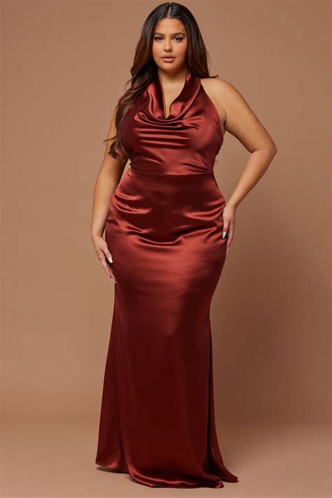 Plus Size Satin Dresses for Women | Fashion Nova