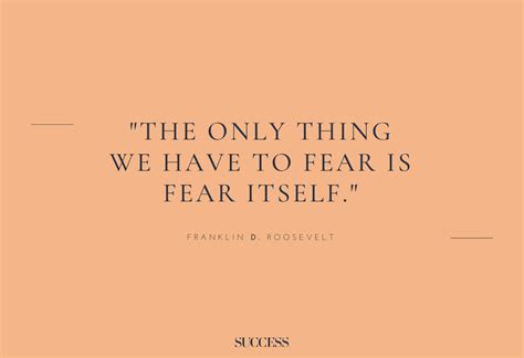 quotes  fear success