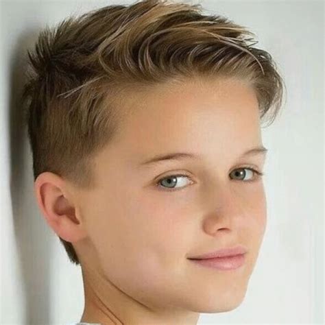 Corte De Cabelo Masculino 12 Anos - Corte de cabelo masculino infantil liso: corte limpo, visual leve e ...