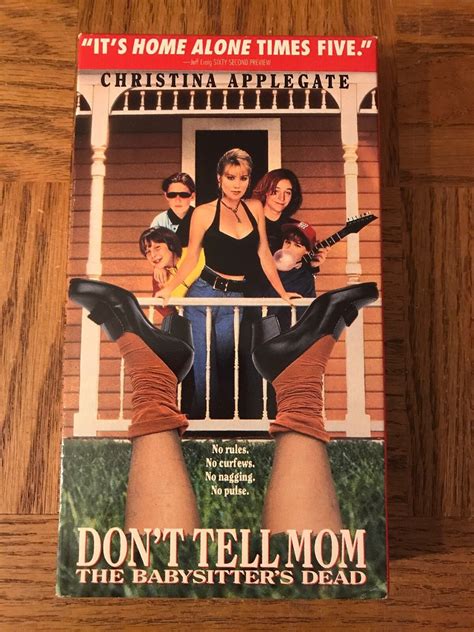 Don’t Tell Mom The Babysitters Dead Vhs | eBay