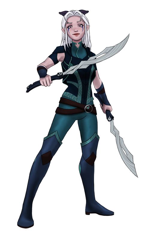 Dragon Prince - Rayla by aileri on DeviantArt