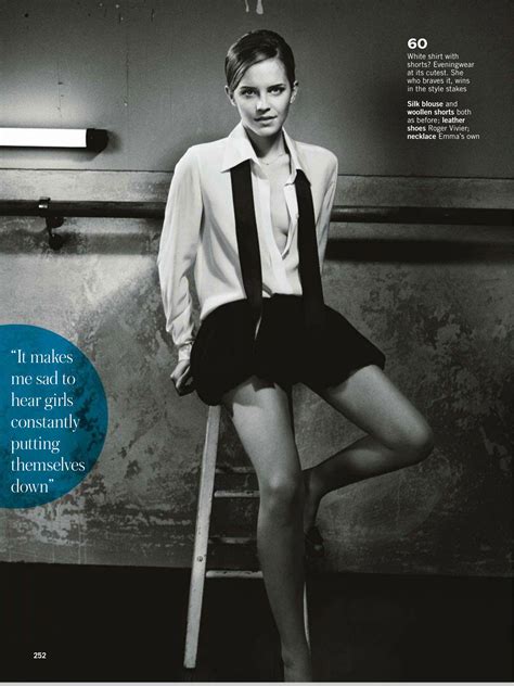 EMMA WATSON in Glamour Magazine, UK October 2012 Issue – HawtCelebs