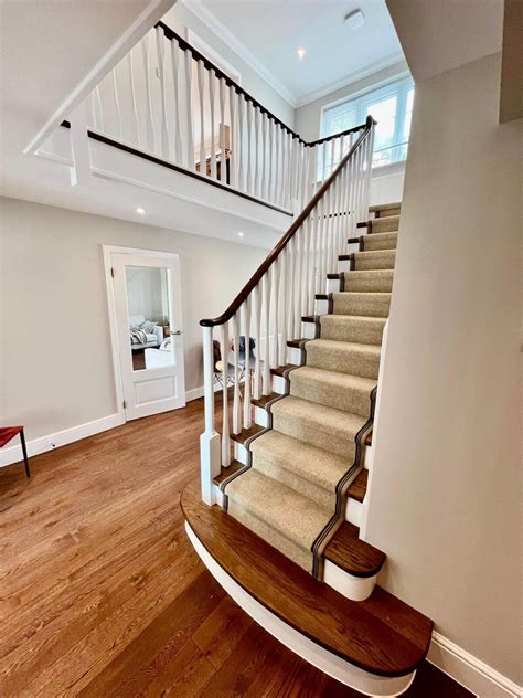 cut string staircase gallery stairway joinery