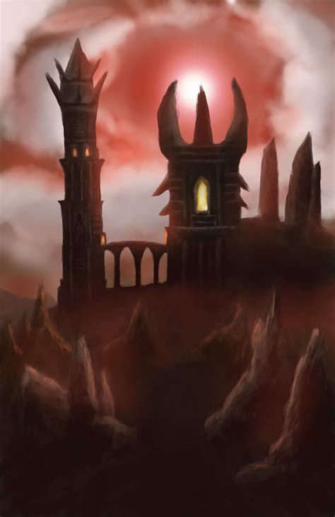 red sky mourning   photoshop cc    rfantasyart