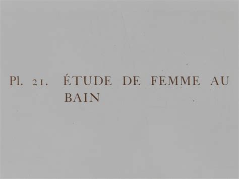 Aime Morot - Etude de Femme Bain Nude Signed Aime Morot Engraving c1906