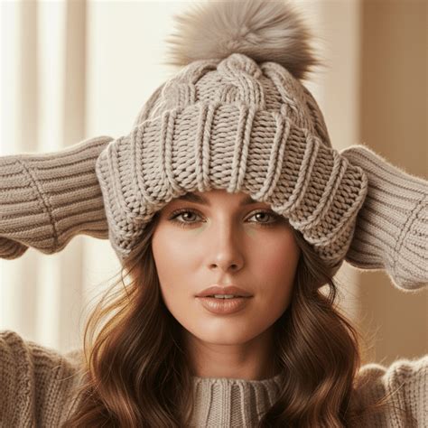 temu winter hats  earmuffs  glam