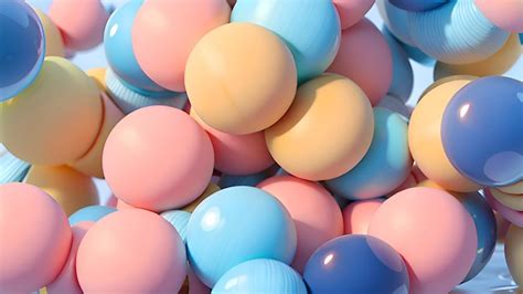 Premium AI Image | Colorful round things illustration