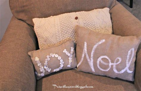 Priscillas: Pottery Barn Inspired Christmas Pillows