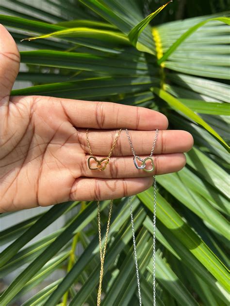 Link Heart Necklace – Luxury Gems