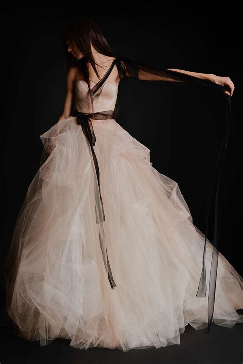 Pale Pink Wedding Dress Vera Wang